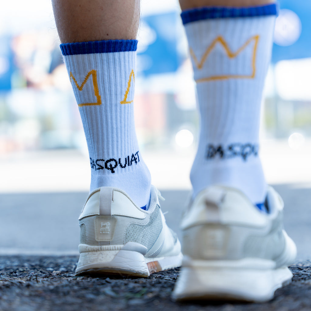 Basquiat CROWN  ICON Crew Socks