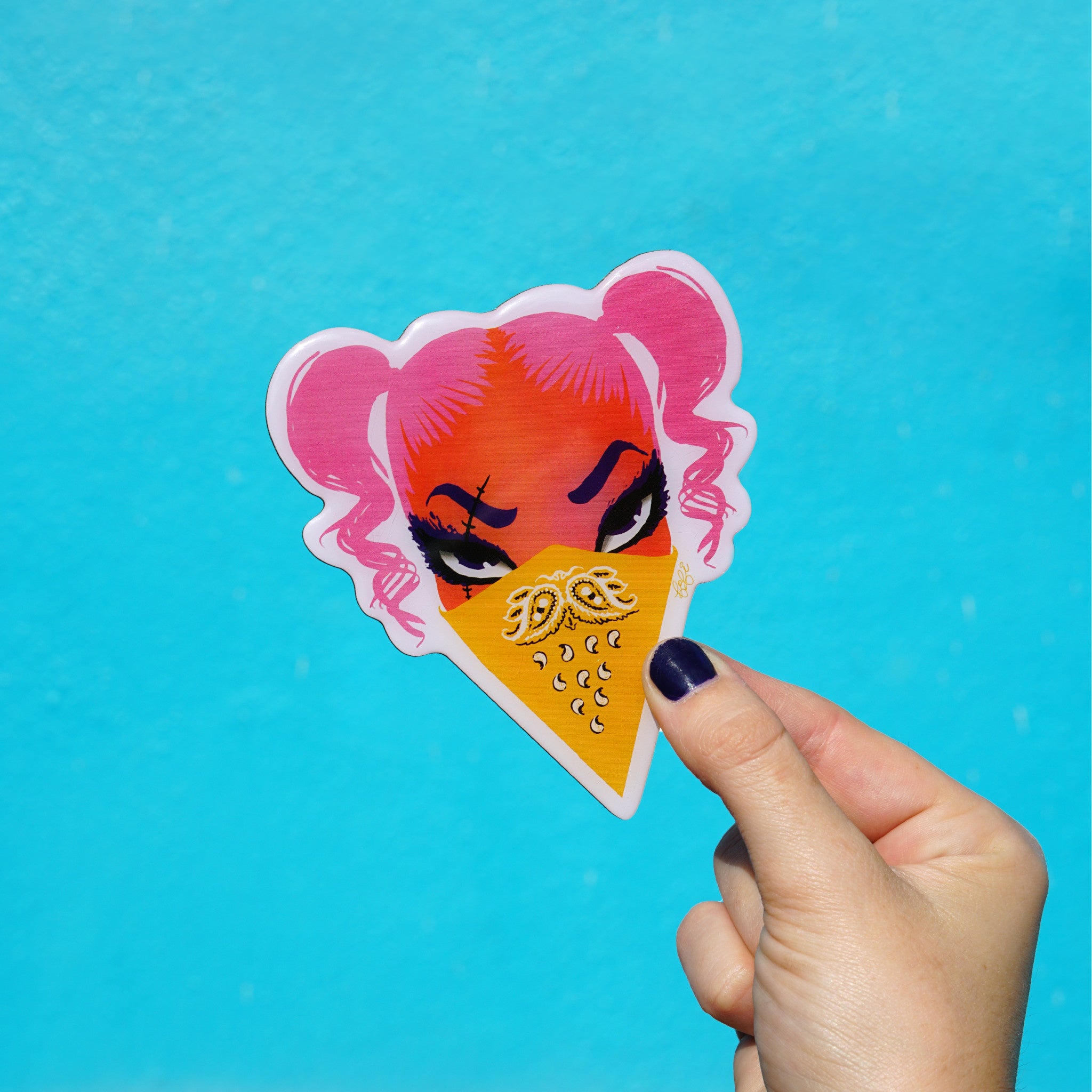 Fafi Gang Gurl Magnet - Wynwood Walls Shop