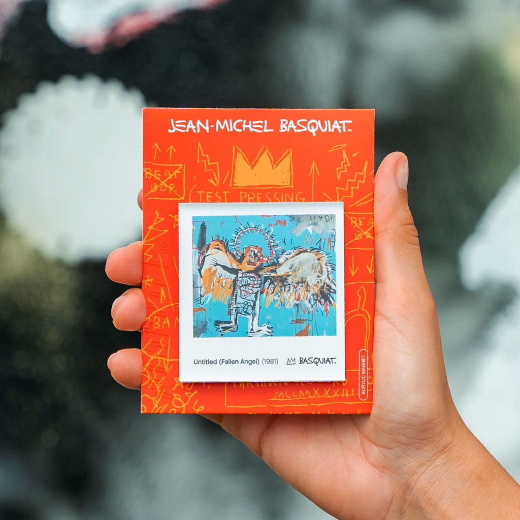 Jean-Michel Basquiat FALLEN ANGEL Magnet