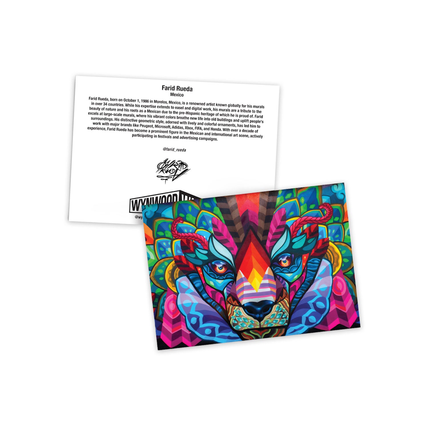 Farid Rueda Sticker Pack - Wynwood Walls Shop