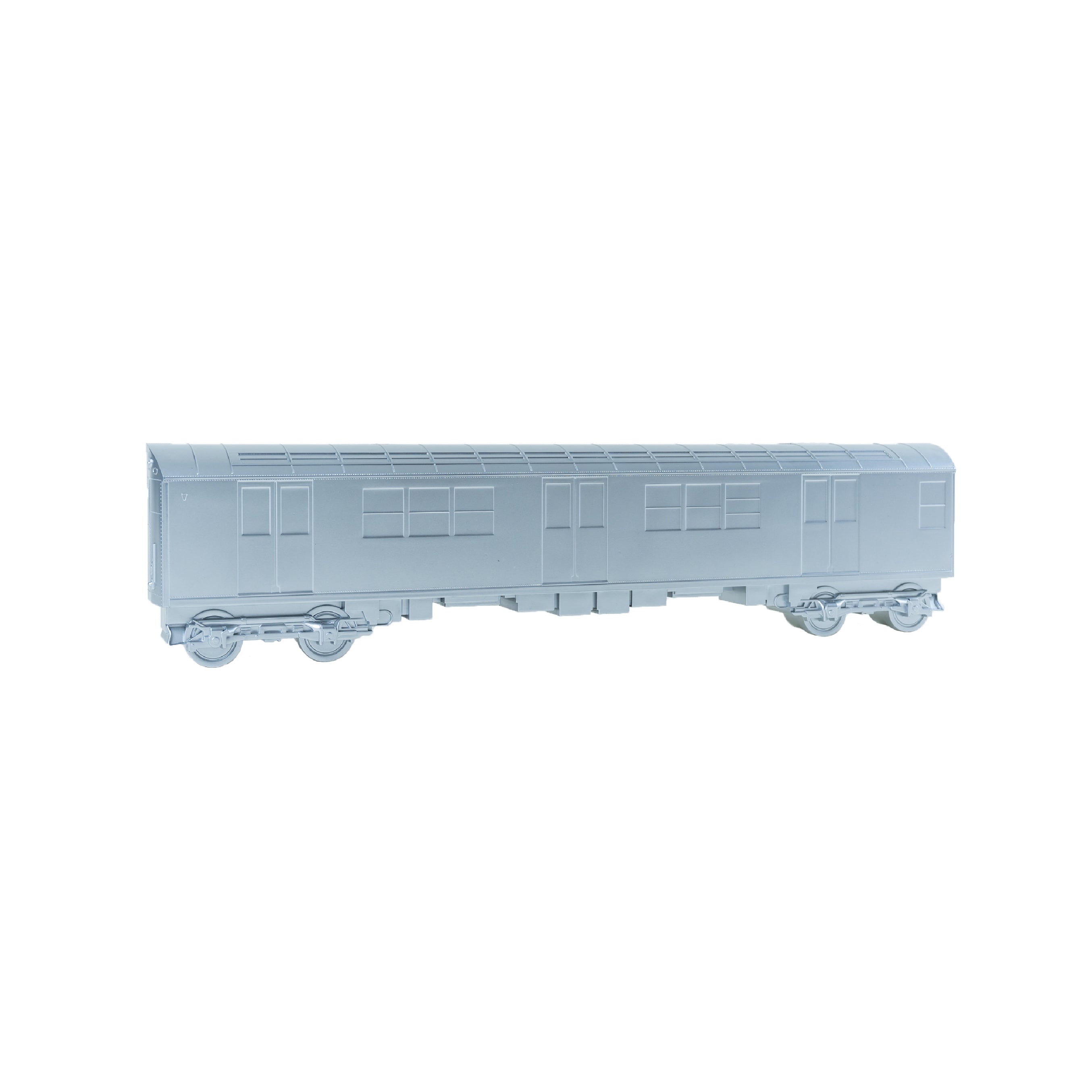 All City Style Silver Train - Single 20" Half Car Model