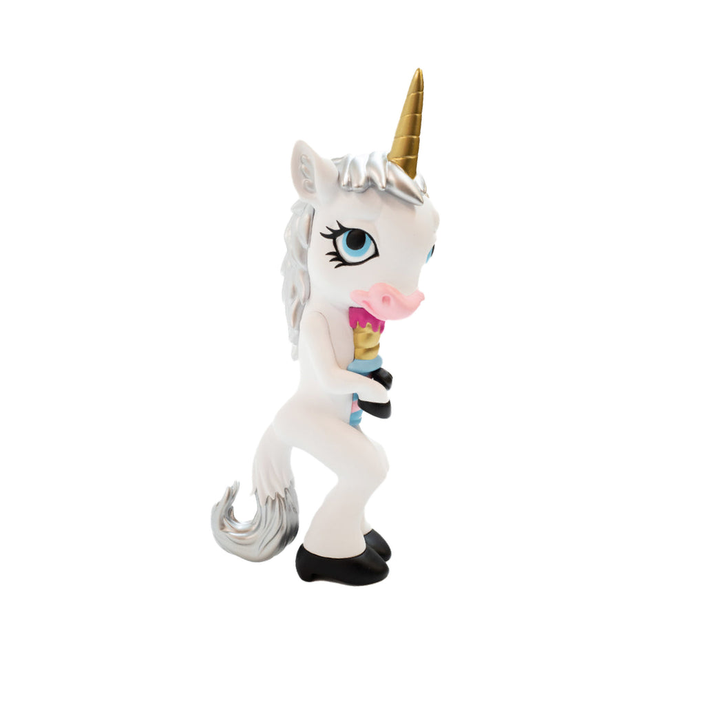 Ron English Forlorn Unicorn White