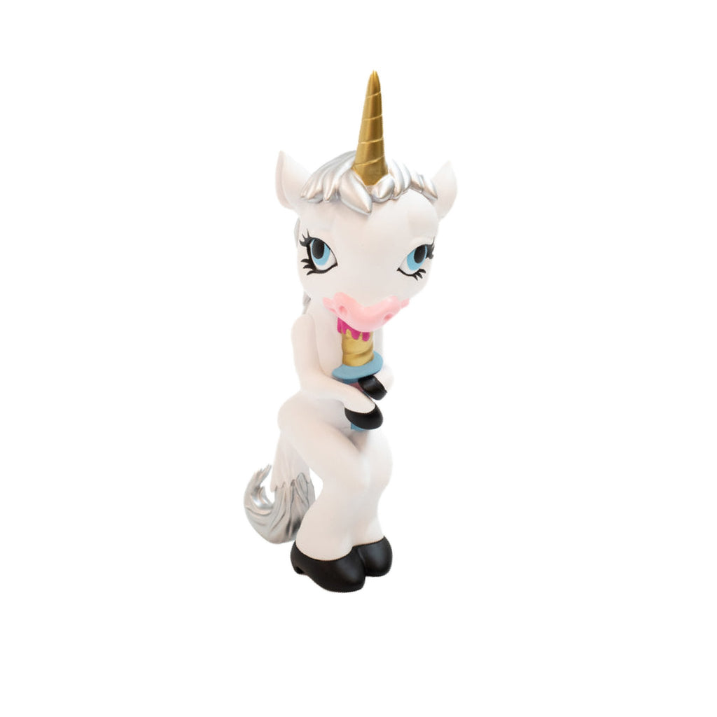 Ron English Forlorn Unicorn White