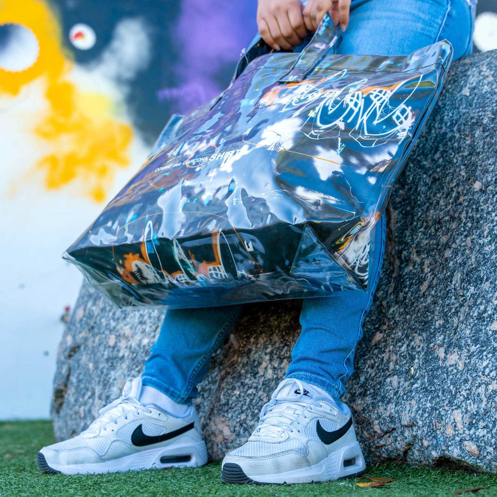 Futura x CDG Shirt Tote Back Print A Large