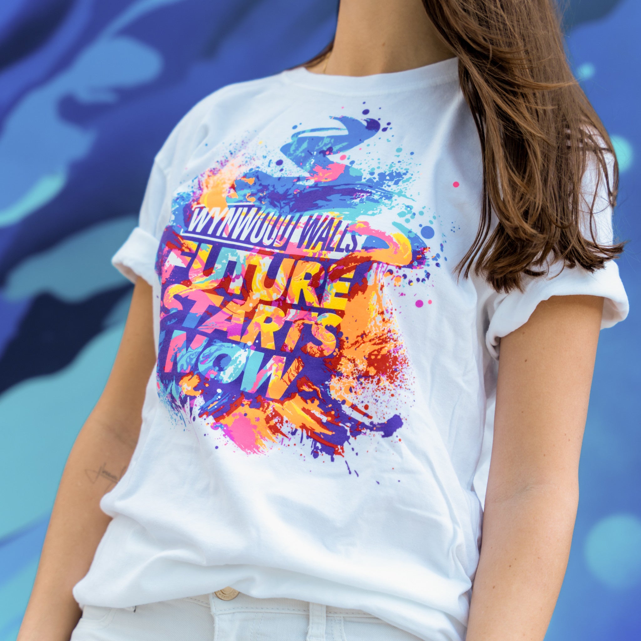 Future Starts Now x Wynwood Walls Tee - Wynwood Walls Shop Main image