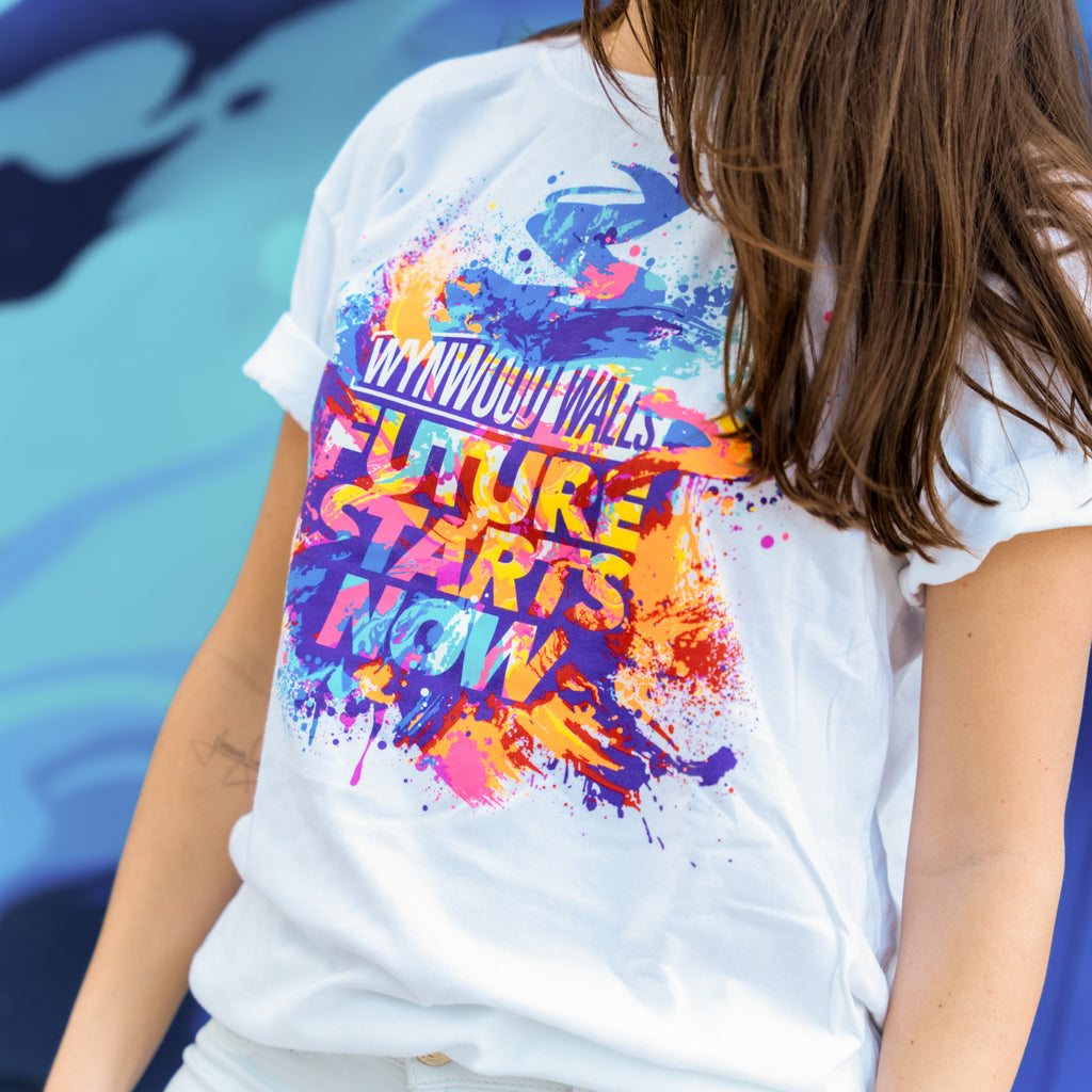 Future Starts Now x Wynwood Walls Tee - Wynwood Walls Shop