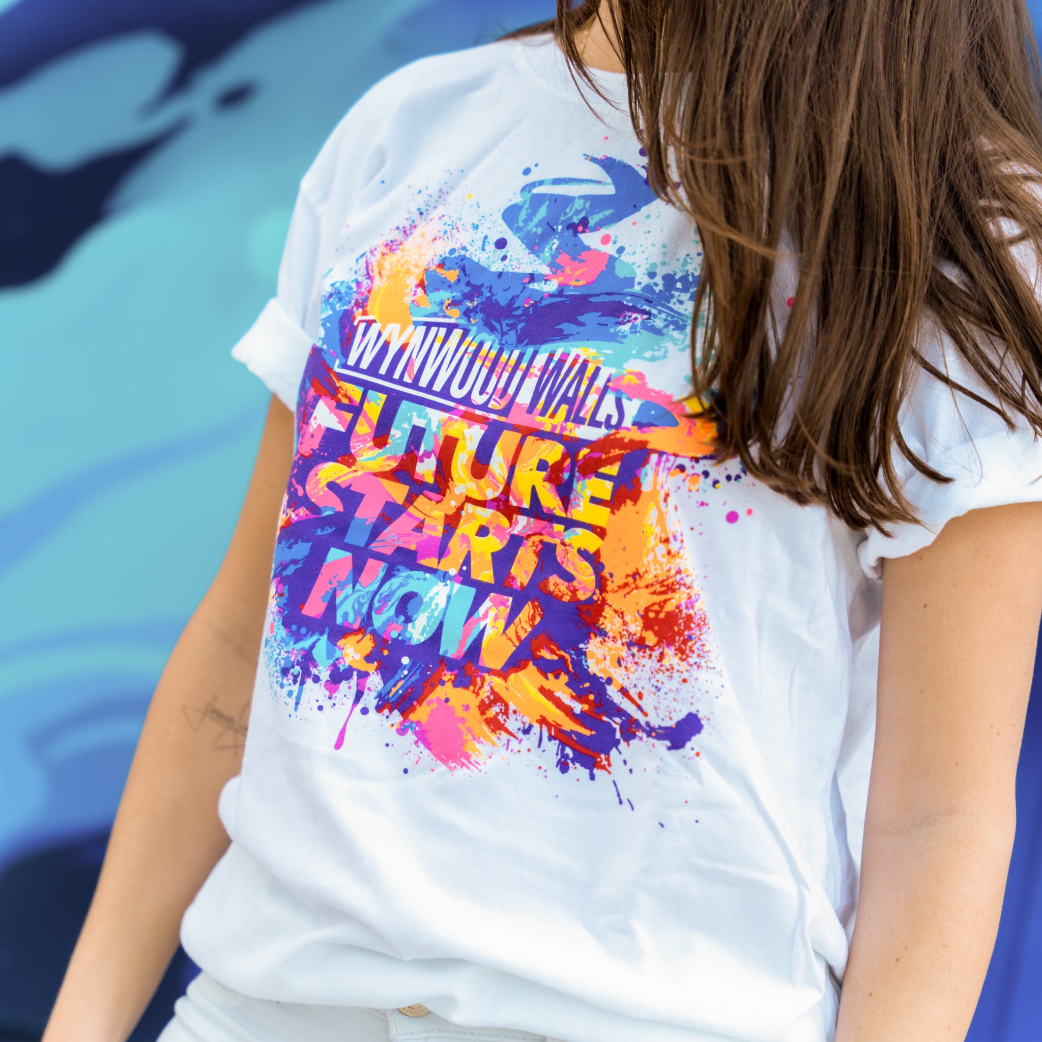 Future Starts Now x Wynwood Walls Tee - Wynwood Walls Shop