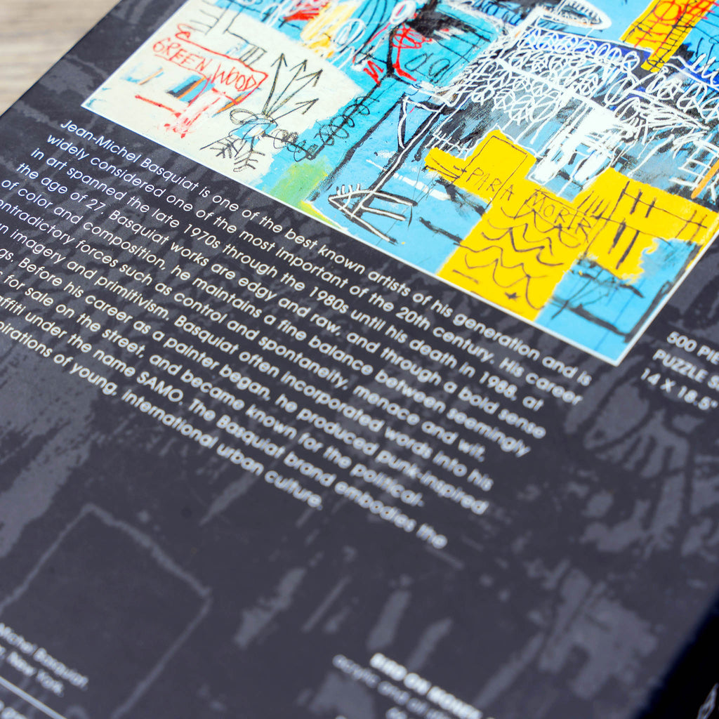 Basquiat Bird on Money Puzzle