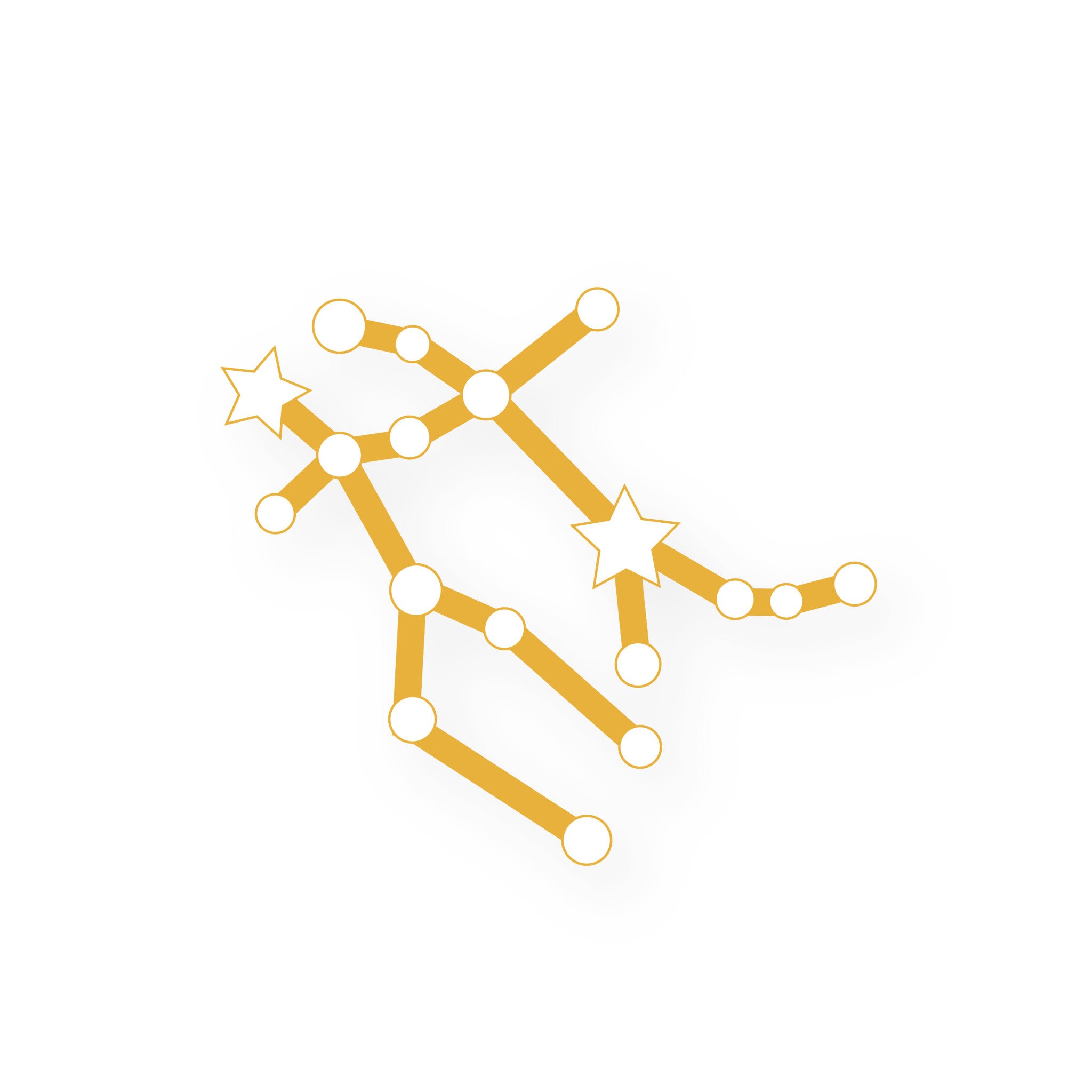 Constellations - Gemini Pin - Wynwood Walls Shop