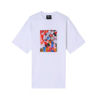 GIZ x Tango Hotel Woven Patch Tee (White) - Wynwood Walls Shop