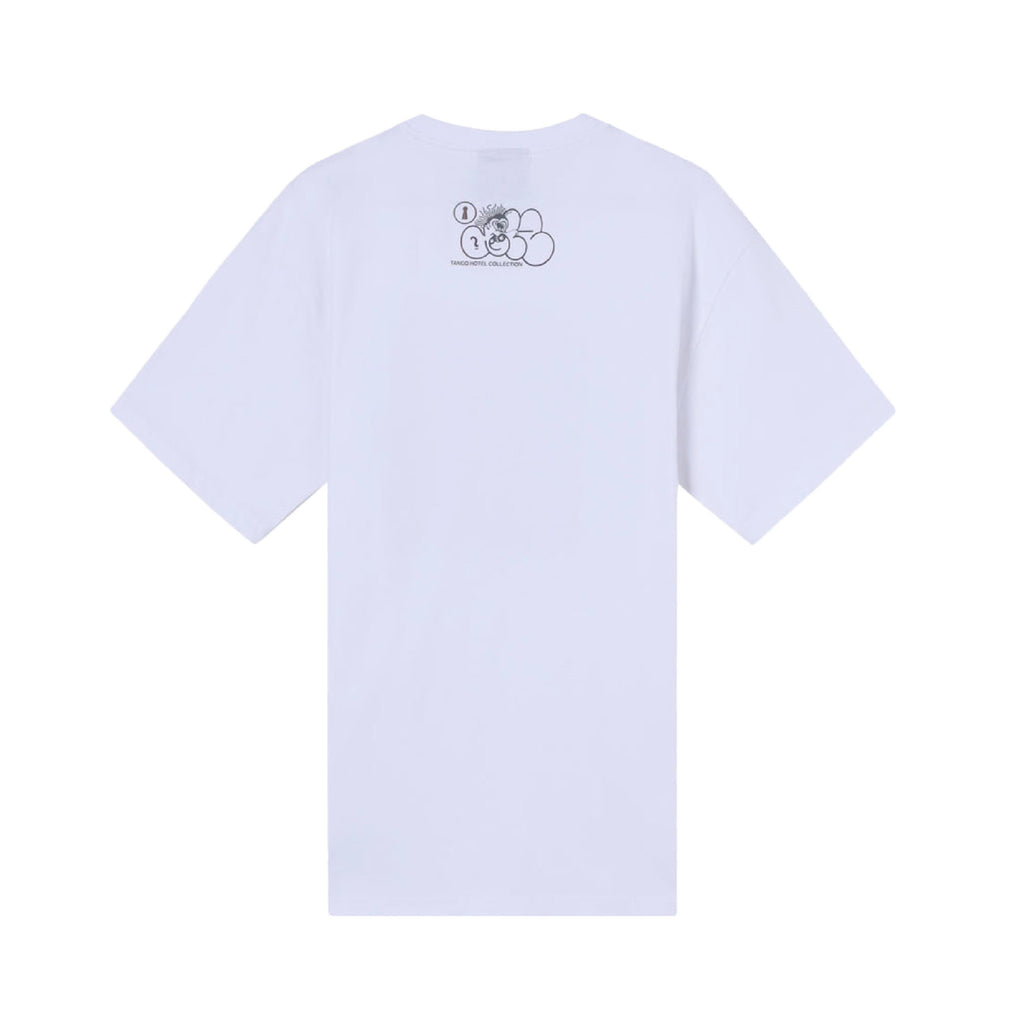 GIZ x Tango Hotel Woven Patch Tee (White) - Wynwood Walls Shop