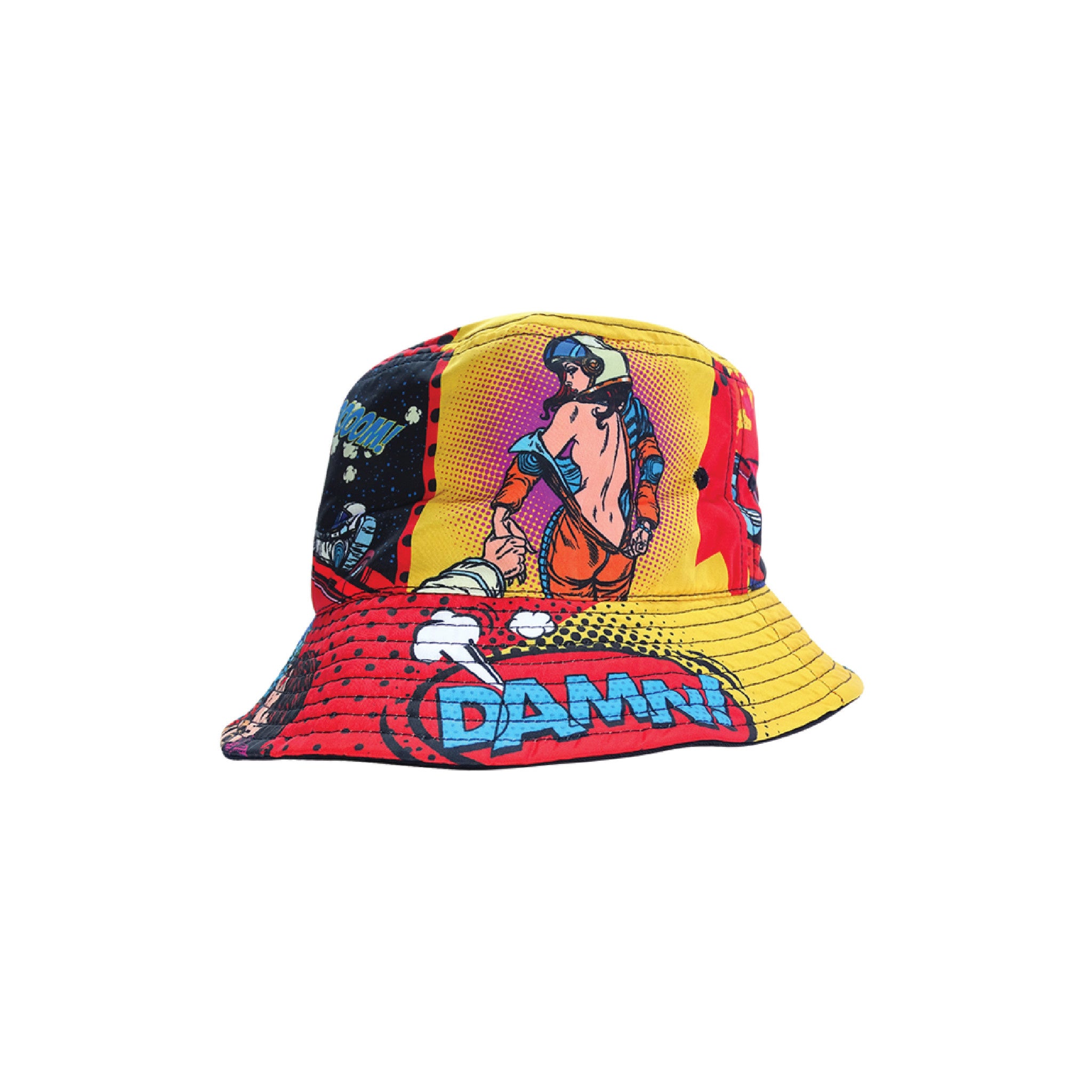 Golden Kilo Pop Art Bucket Hat - Wynwood Walls Shop Main image