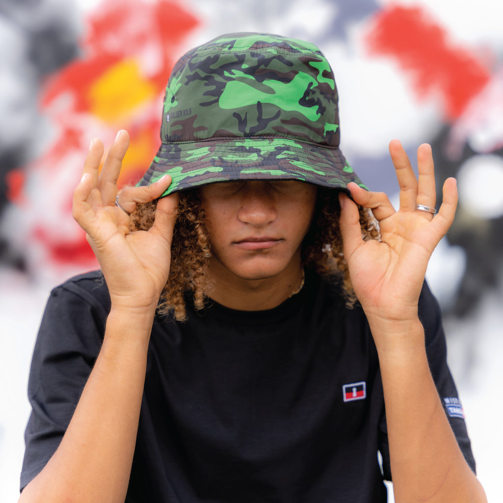 Golden Kilo Camo Bucket Hat - Wynwood Walls Shop
