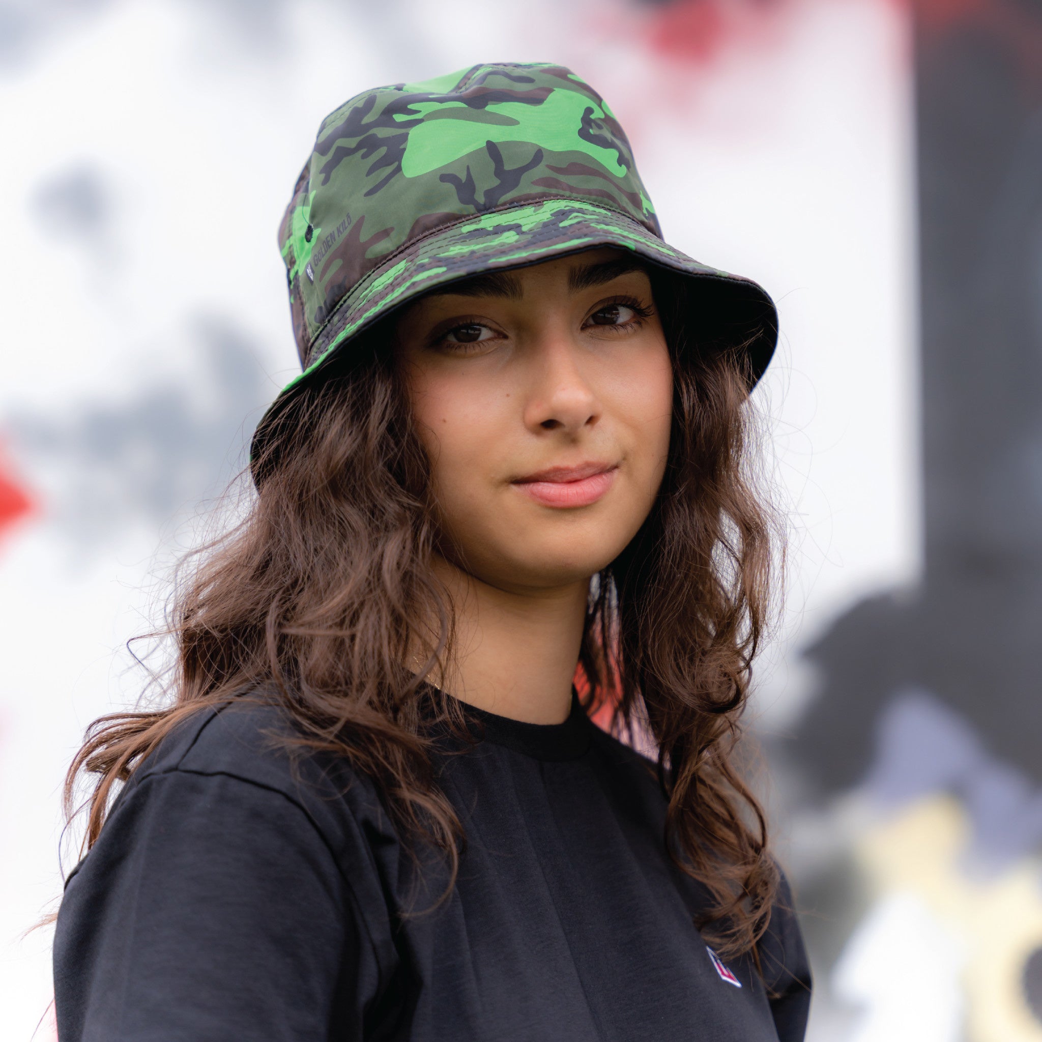 Golden Kilo Camo Bucket Hat - Wynwood Walls Shop