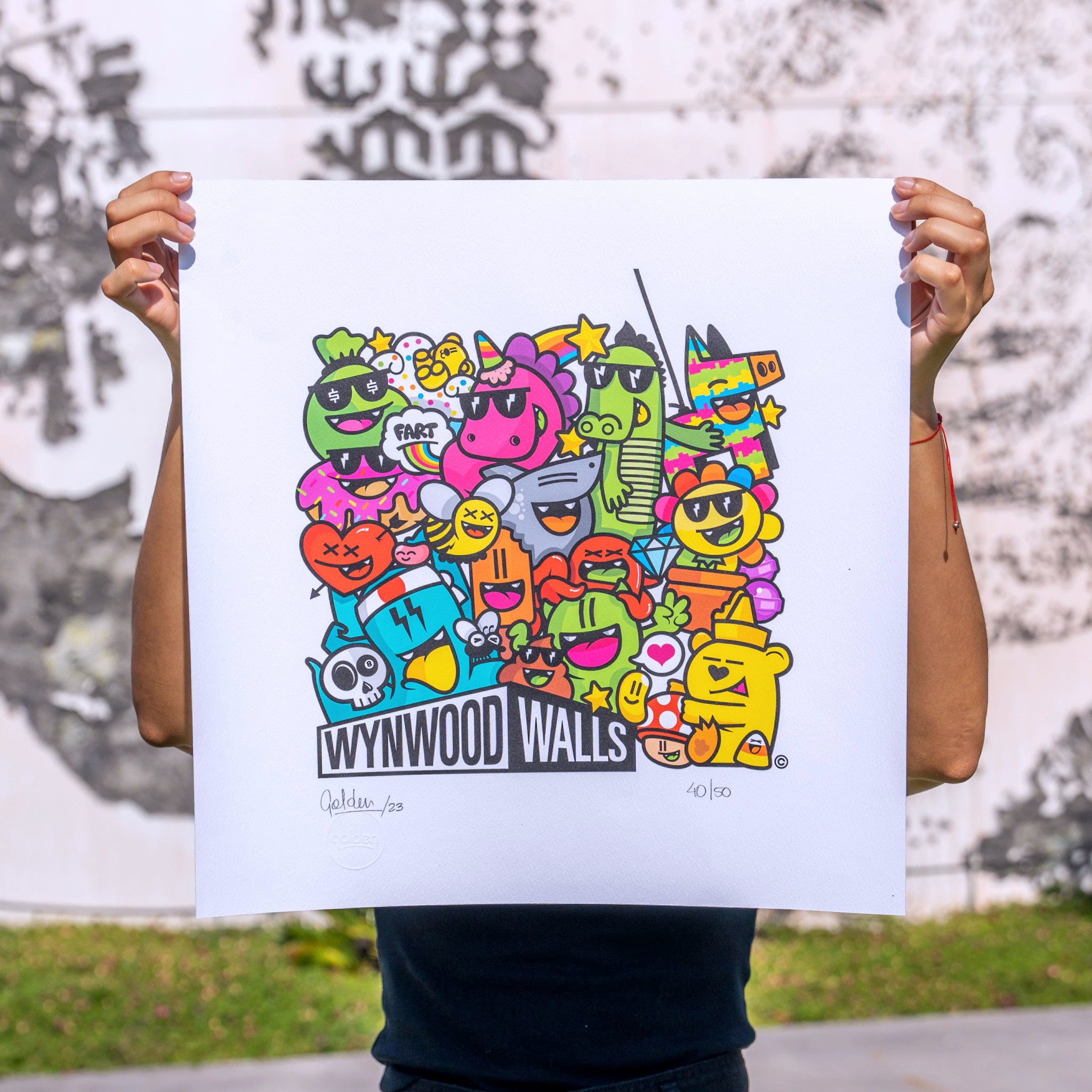 Golden305  x Wynwood Walls Print 2023 Secondary image
