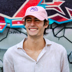 Golden305 Vintage Style Baseball Cap Pink - Wynwood Walls Shop