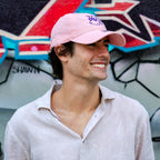 Golden305 Vintage Style Baseball Cap Pink - Wynwood Walls Shop