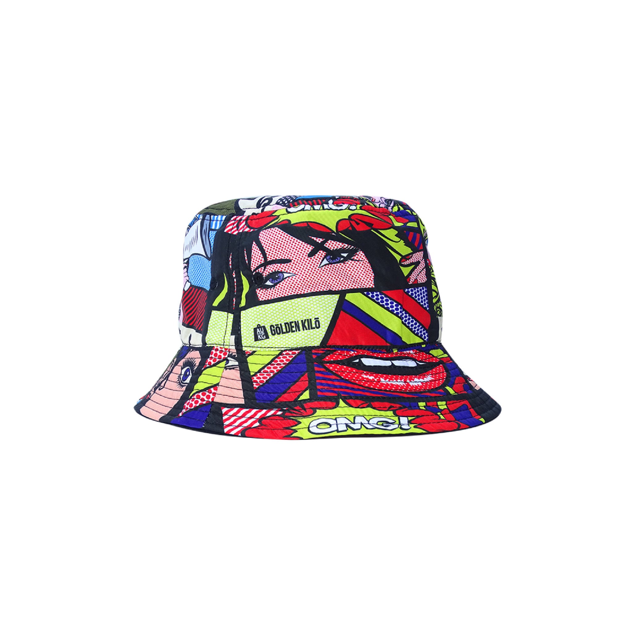 Golden Kilo Pssst Bucket Hat - Wynwood Walls Shop Main image
