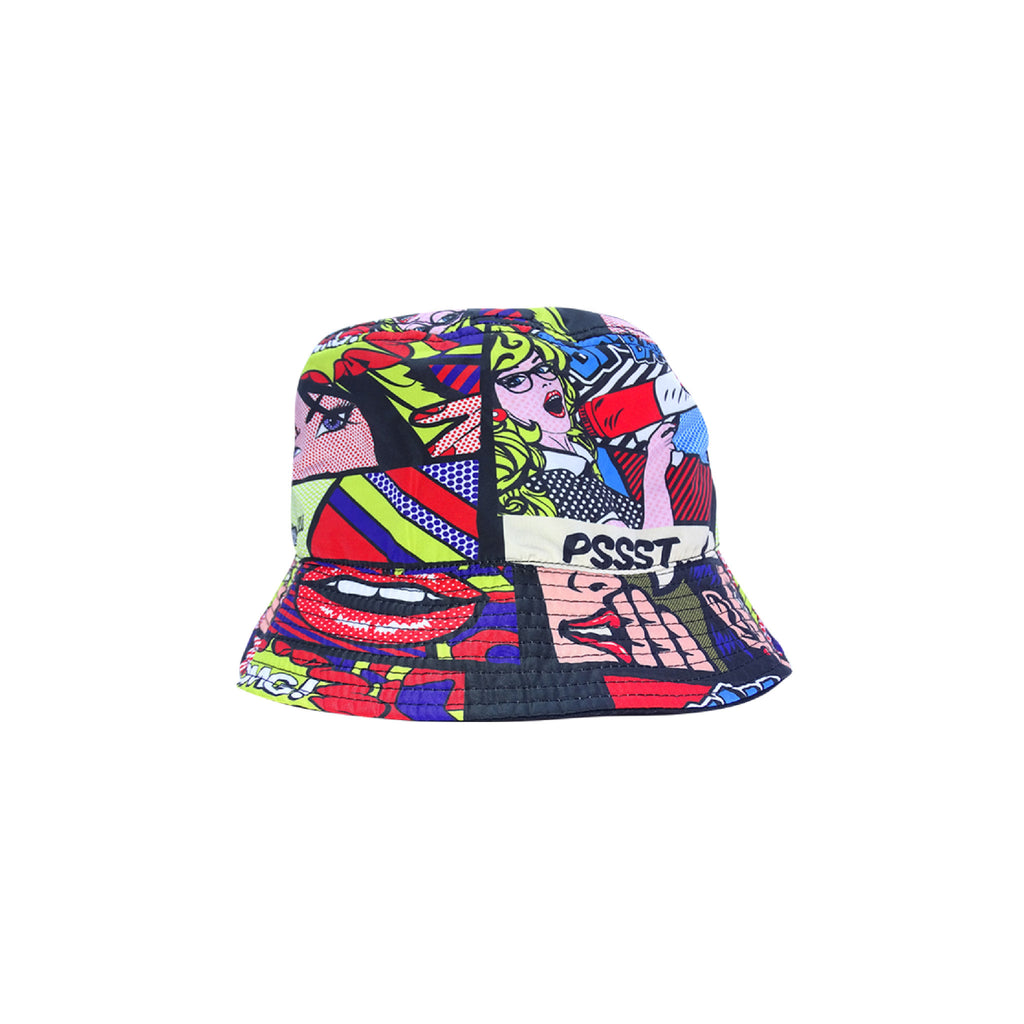 Golden Kilo Pssst Bucket Hat - Wynwood Walls Shop