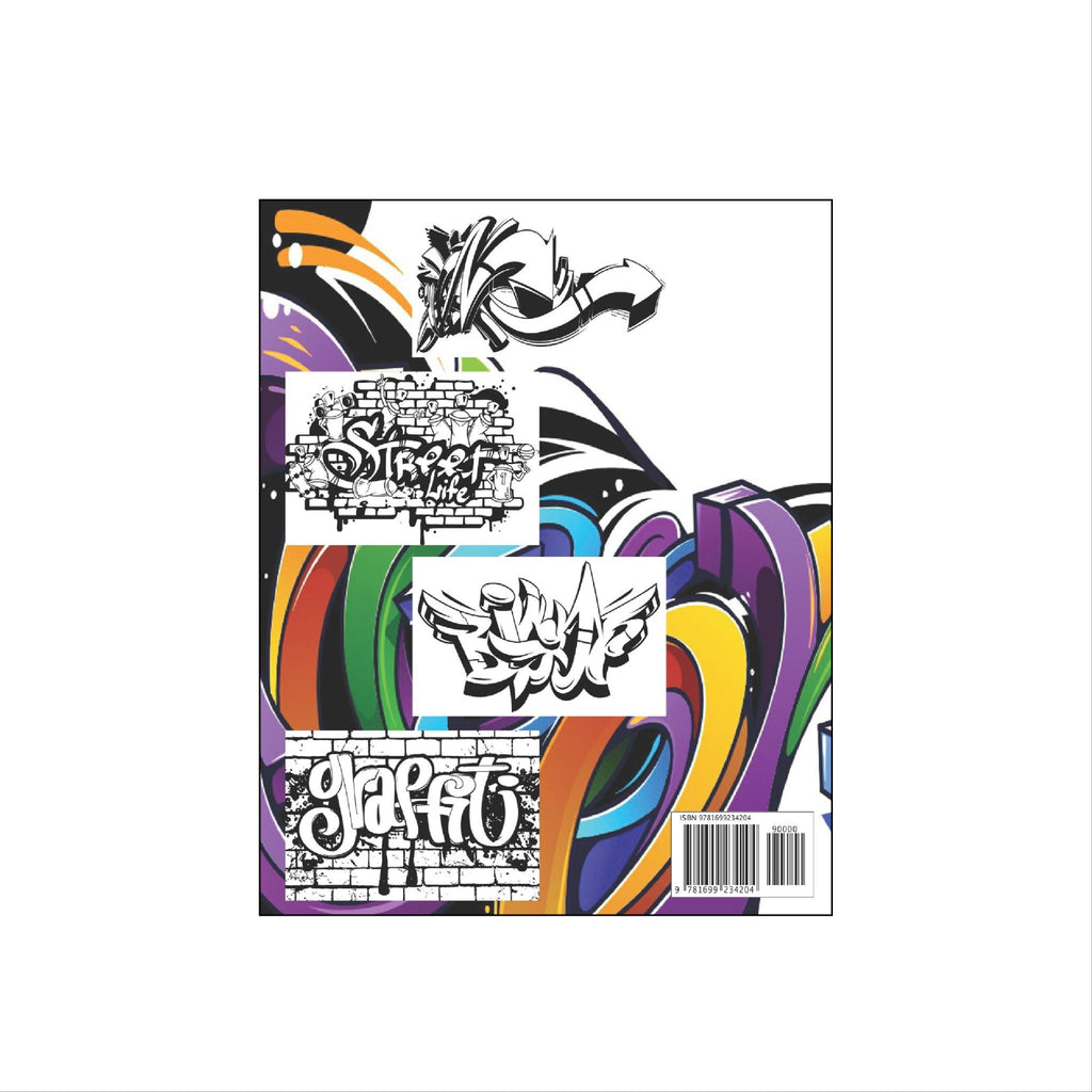 Graffiti Coloring Book: Best Street Art Coloring Book - Wynwood Walls Shop
