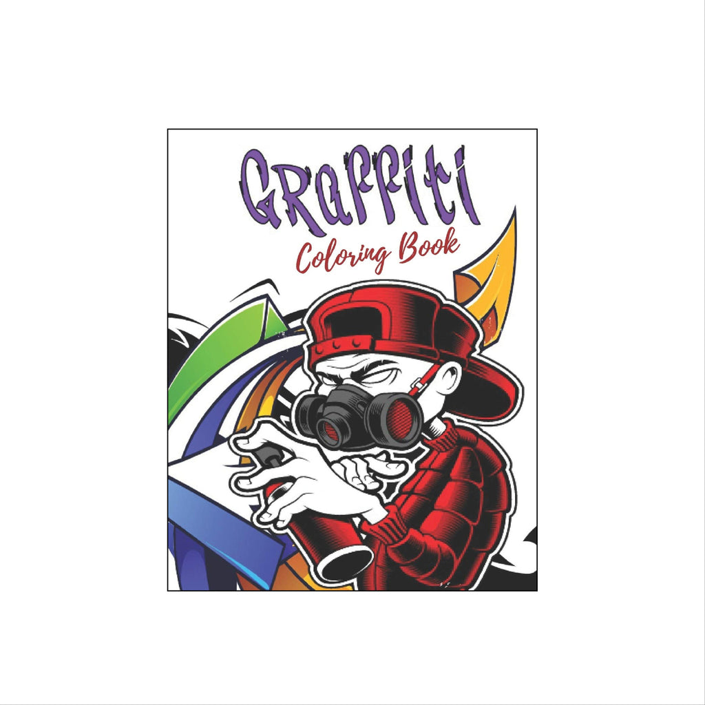 Graffiti Coloring Book: Best Street Art Coloring Book - Wynwood Walls Shop