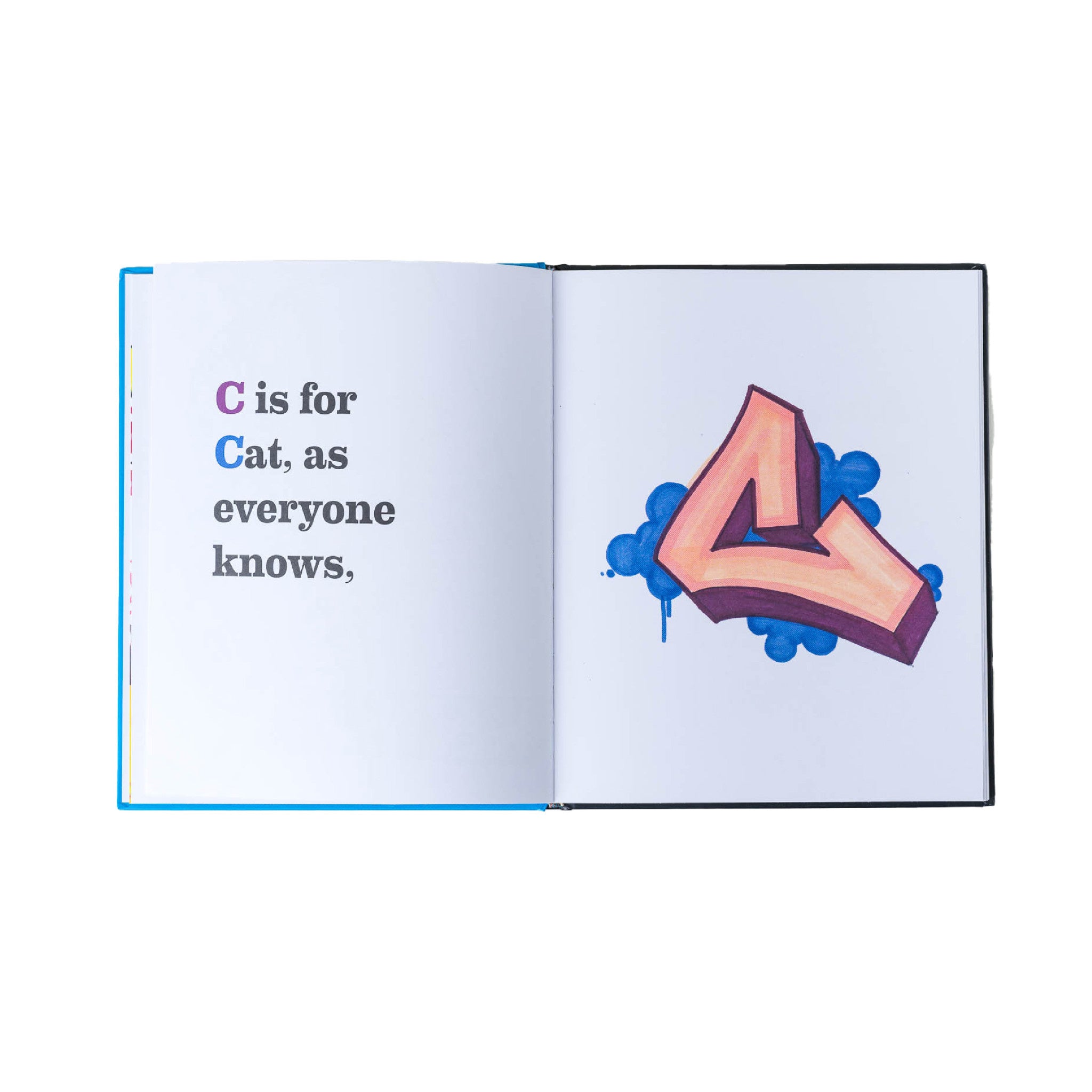 The ABC's of Graffiti Coloring Book: Learn the Alphabet For Kids