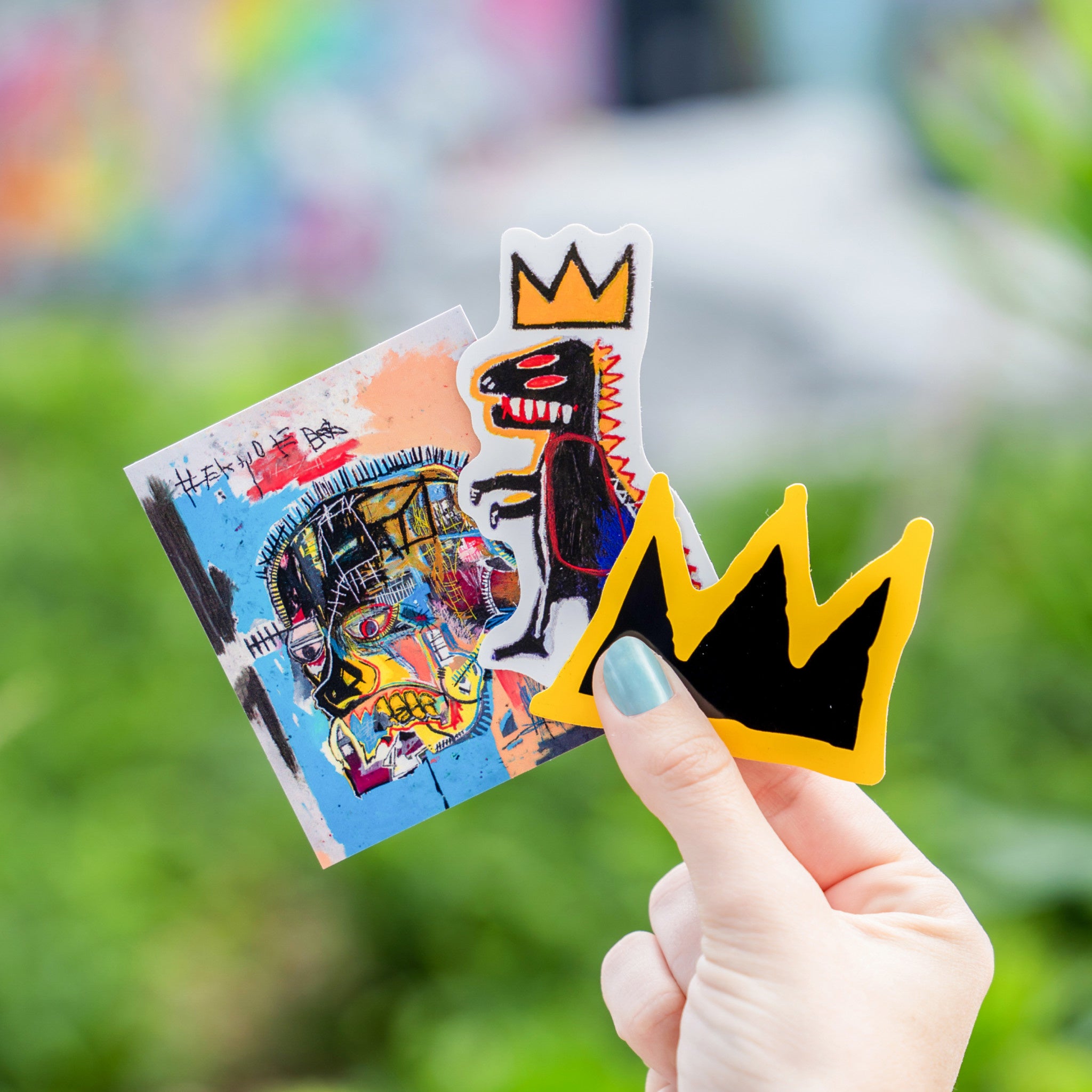 Basquiat Greatest Hits Sticker Pack - Wynwood Walls Shop