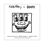 Three Eyed Faces Sticker Sheet by Keith Haring - Wynwood Walls Shop