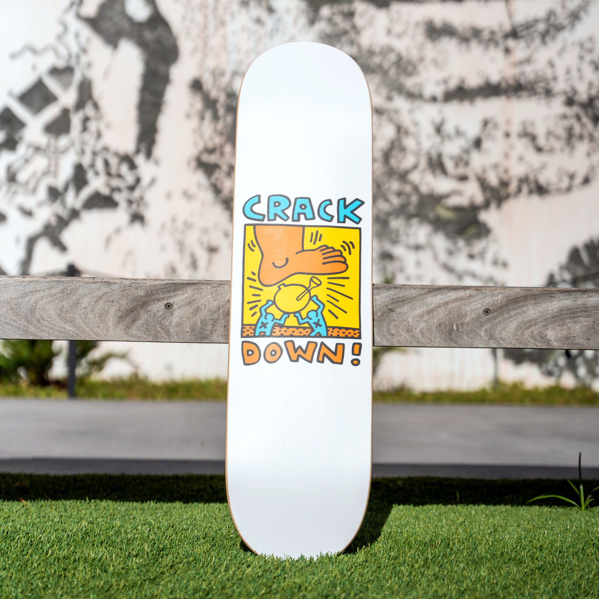 Keith Haring Crack Down Skate Deck - Wynwood Walls Shop