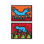 Keith Haring RADIANT BABY Magnet Set