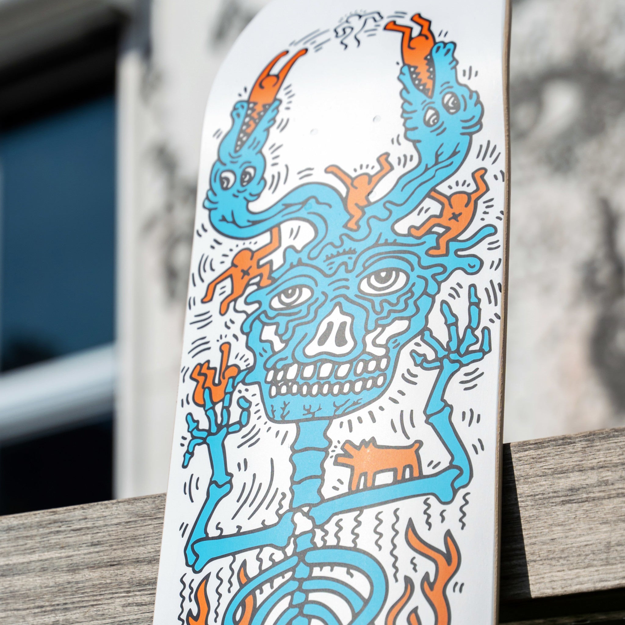 Keith Haring Inferno Skate Deck - Wynwood Walls Shop