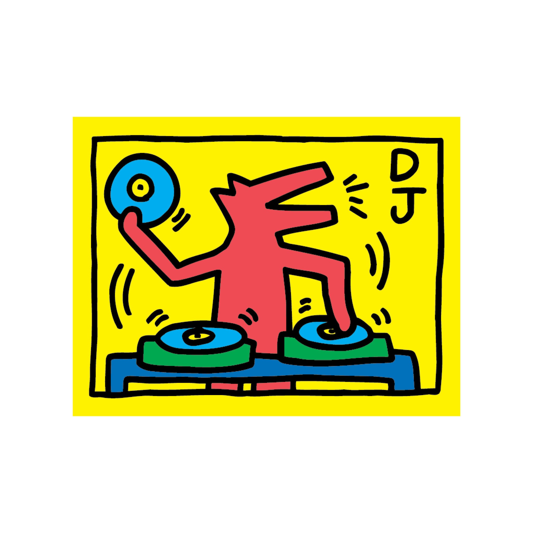 Pop Shop Sticker Pack by Keith Haring - Wynwood Walls Shop