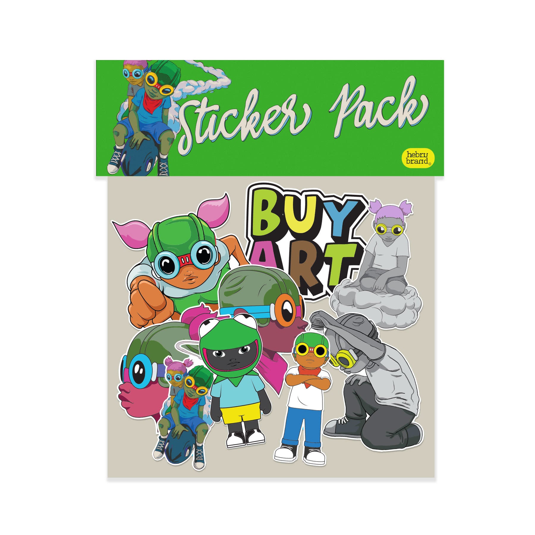 HBS Miami 2022 Sticker Pack - Wynwood Walls Shop Main image