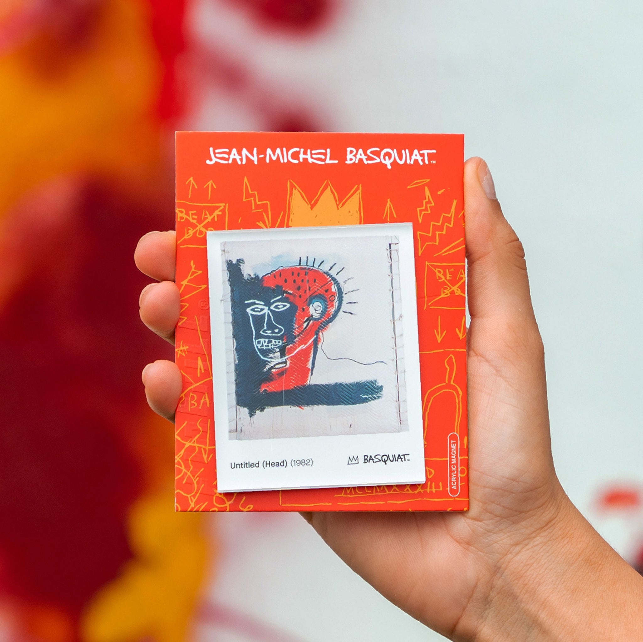 Jean-Michel Basquiat HEAD Magnet Secondary image
