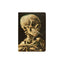 Head of a Skeleton with a Burning Cigarette, Skull A5 Notebook - Wynwood Walls Shop