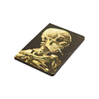 Head of a Skeleton with a Burning Cigarette, Skull A5 Notebook - Wynwood Walls Shop