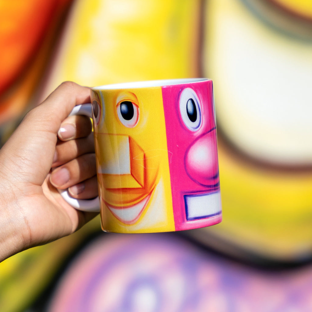 Kenny Scharf HEDZ Mug - Wynwood Walls Shop