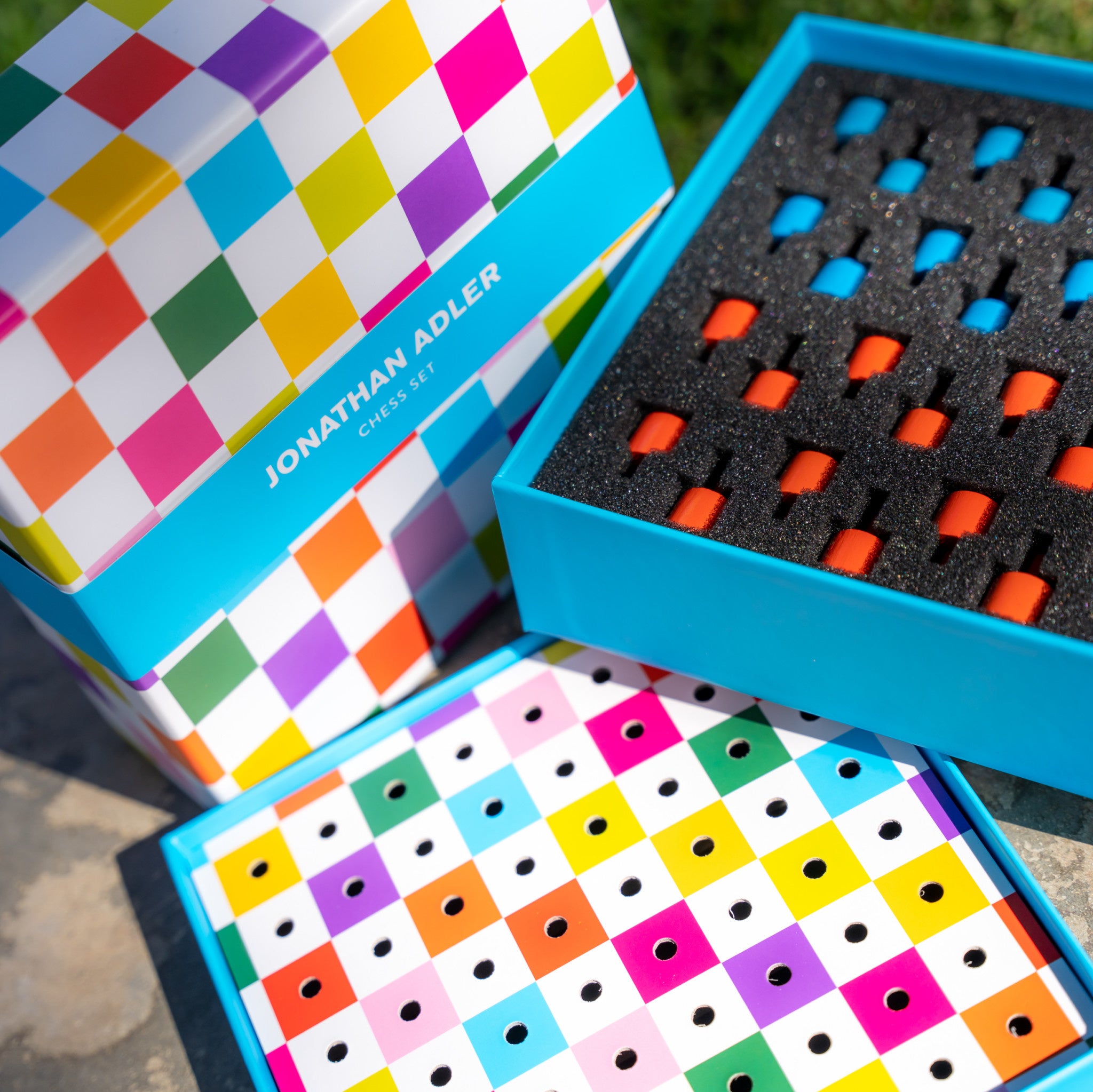 Jonathan Adler Helsinki Peggable Chess Set - Wynwood Walls Shop