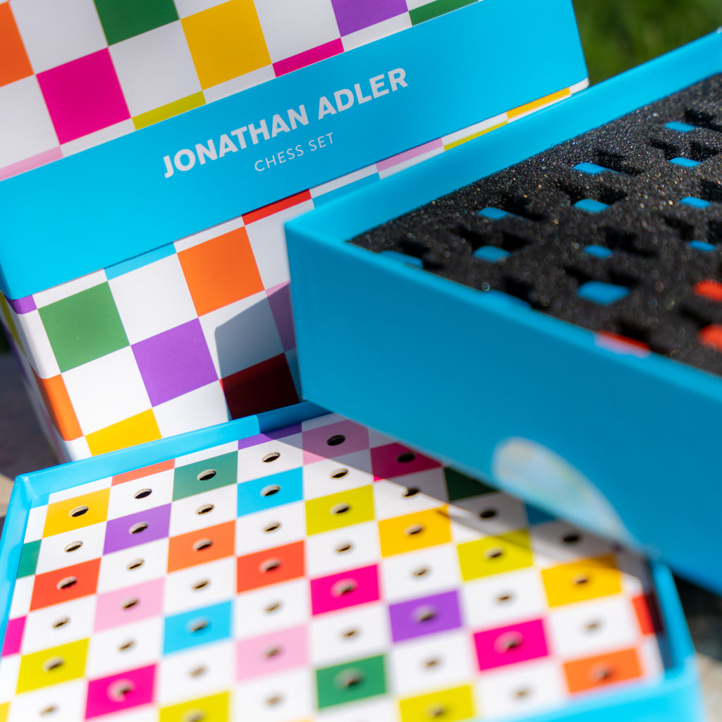 Jonathan Adler Helsinki Peggable Chess Set - Wynwood Walls Shop
