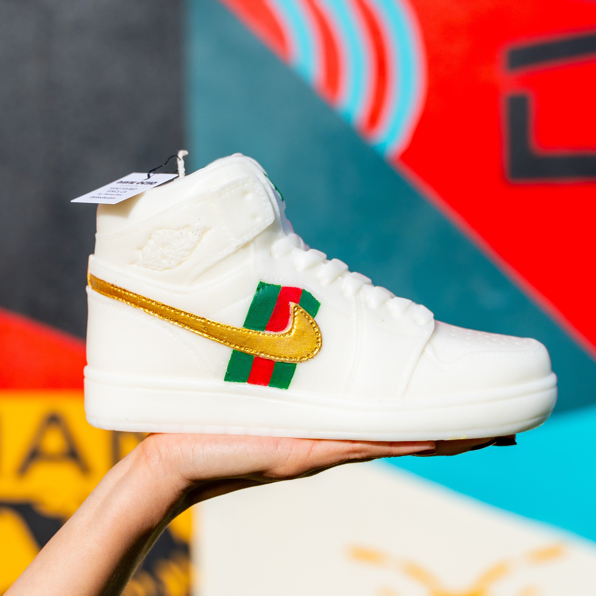 Heritage Hi-Top White Candle