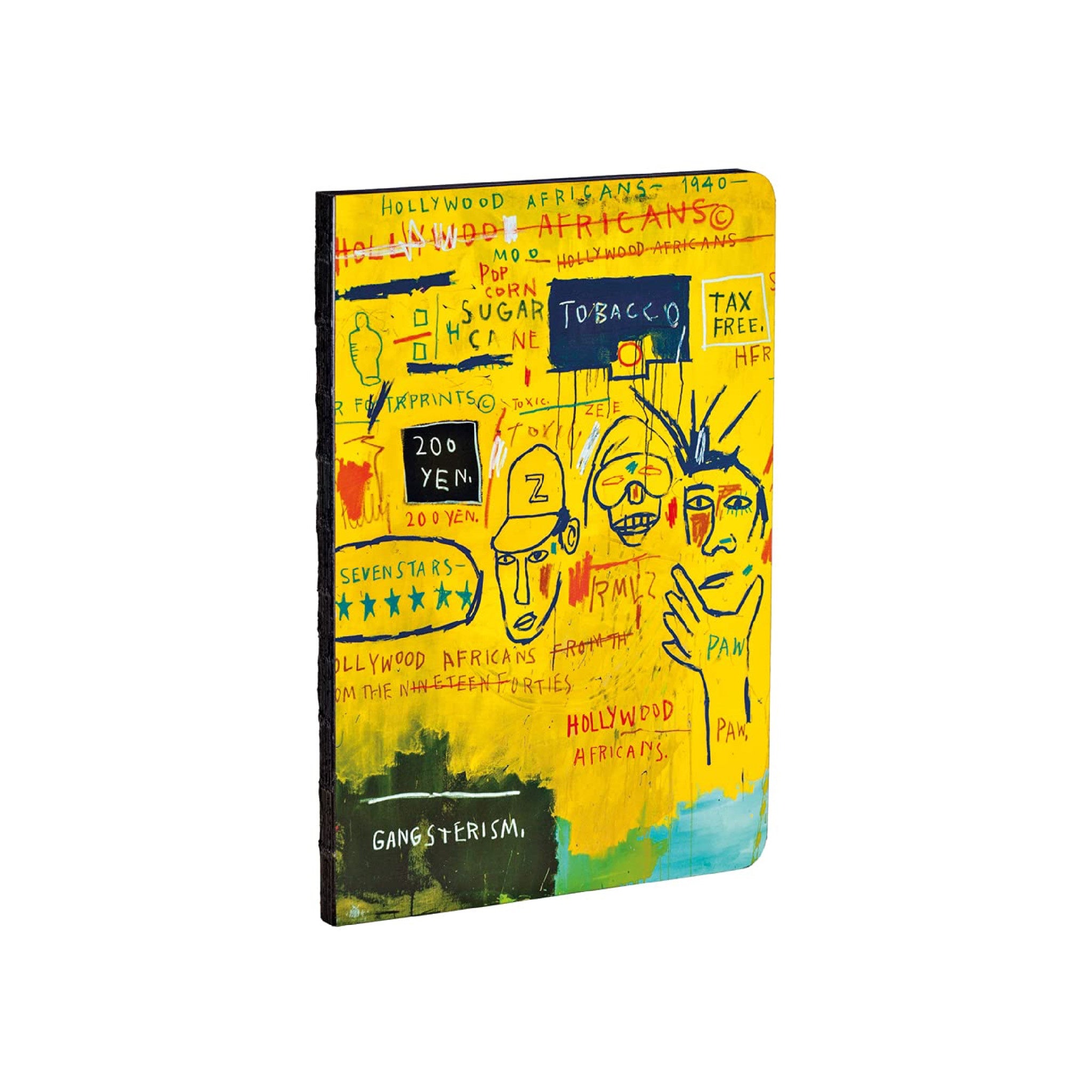 Hollywood Africans by Jean-Michel Basquiat A5 Notebook - Wynwood Walls Shop