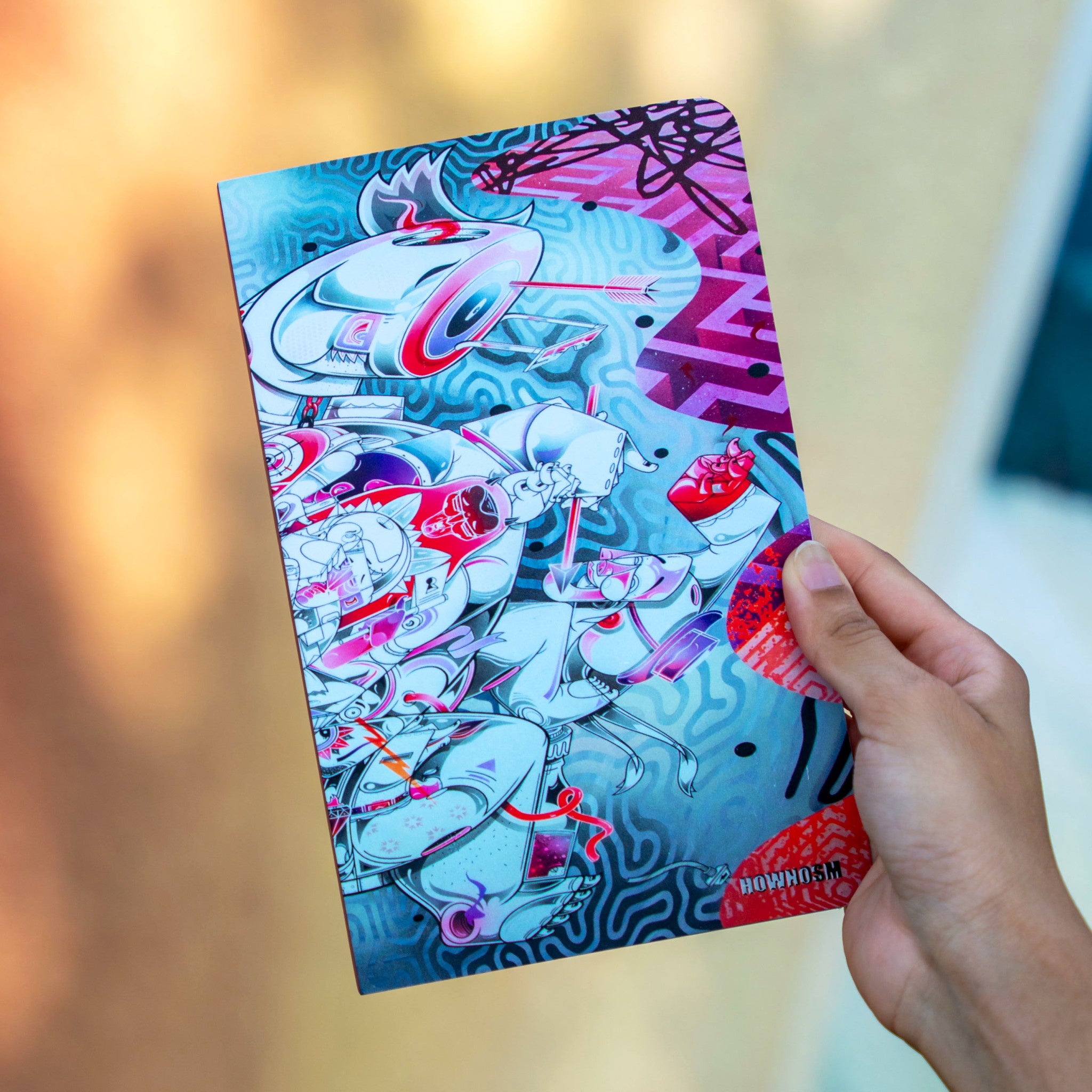 HowNosm FIGHT THE POWER Sketchbook - Wynwood Walls Shop