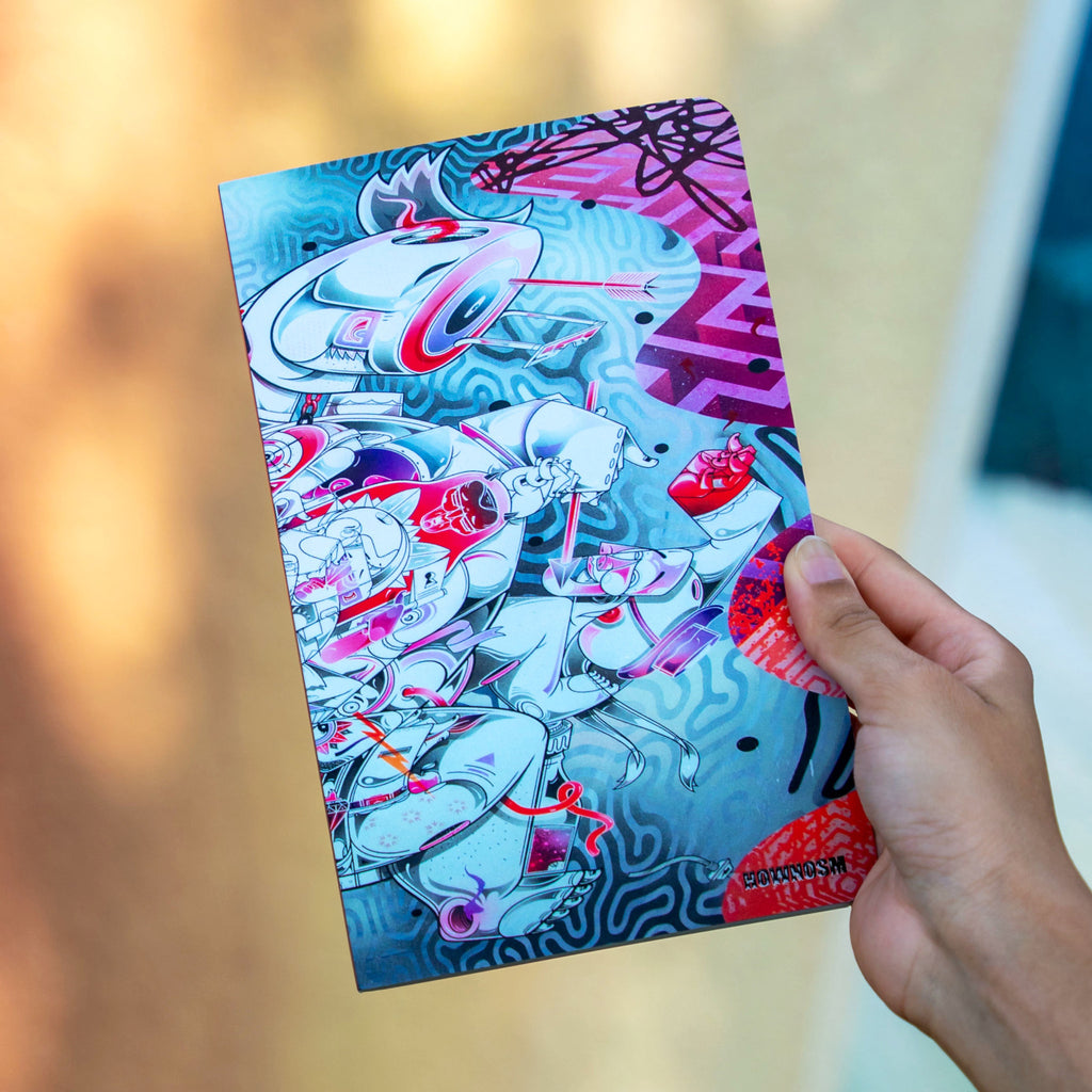 HowNosm FIGHT THE POWER Sketchbook - Wynwood Walls Shop