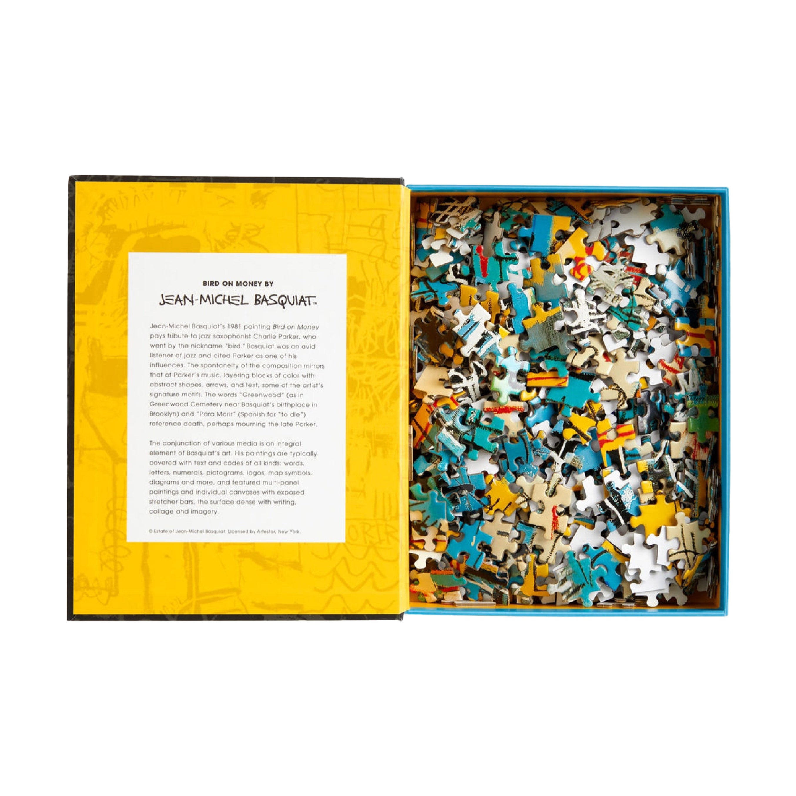 Basquiat Bird on Money Puzzle
