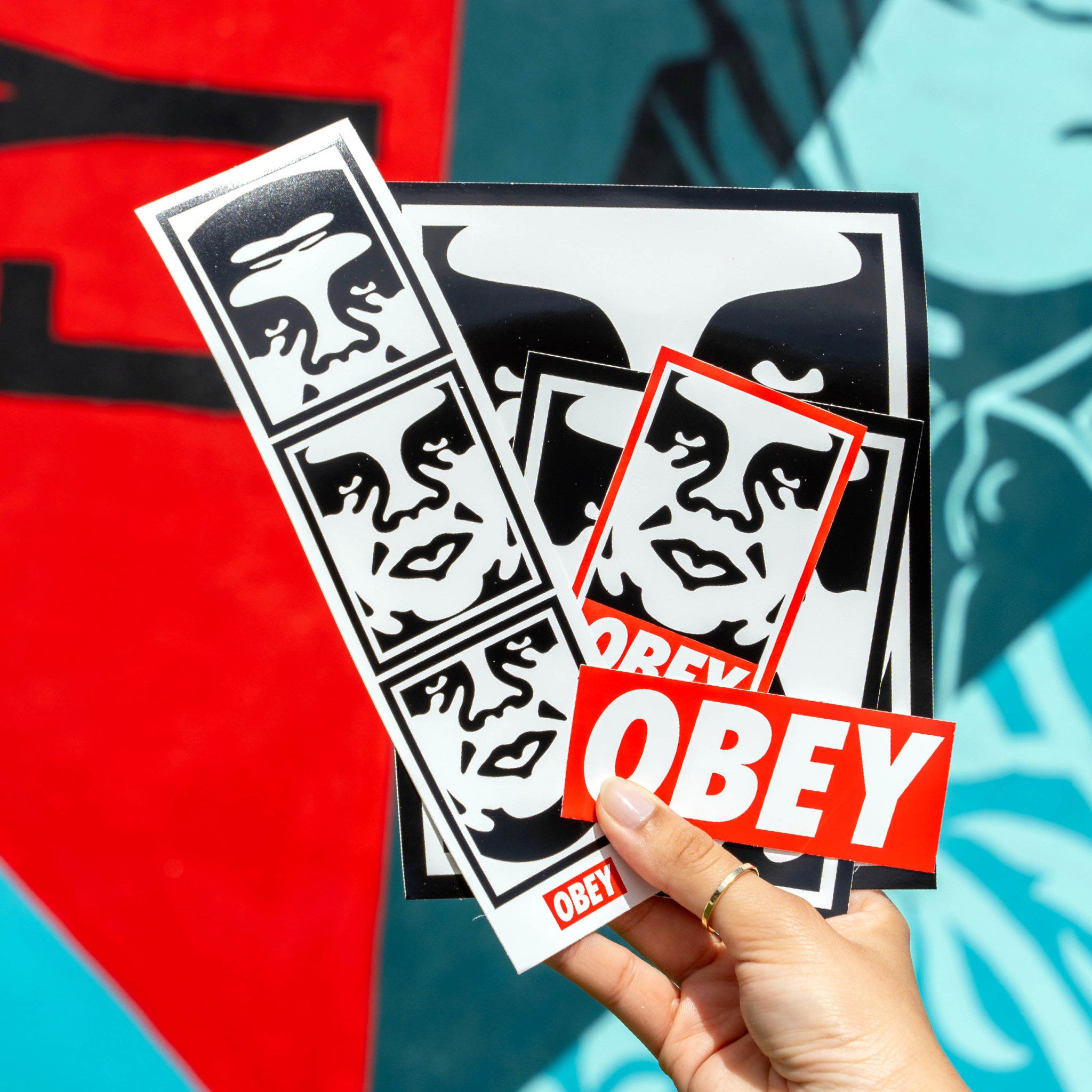 Shepard Fairey ICON Sticker Pack - Wynwood Walls Shop Main image