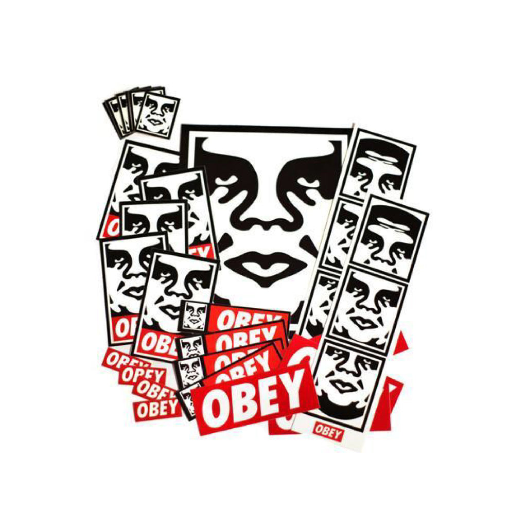 Shepard Fairey ICON Sticker Pack - Wynwood Walls Shop