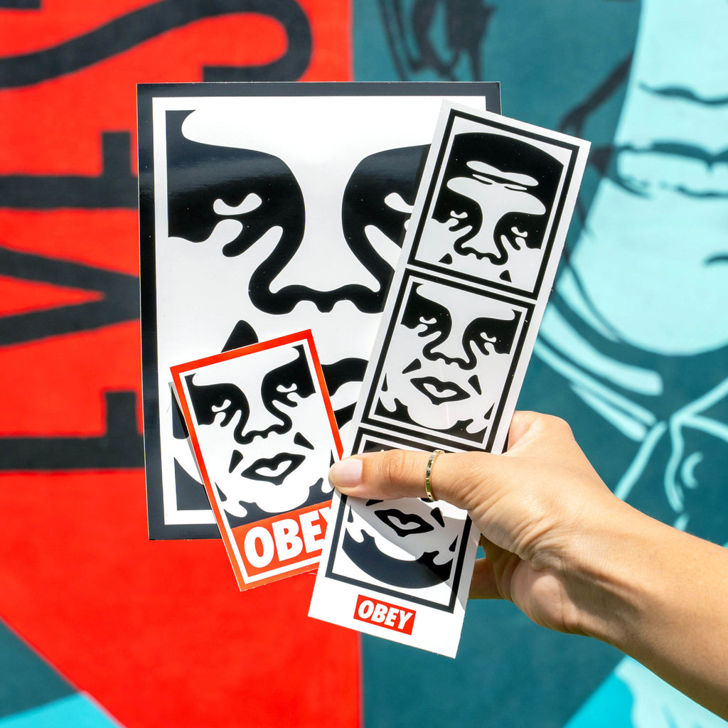 Shepard Fairey ICON Sticker Pack - Wynwood Walls Shop