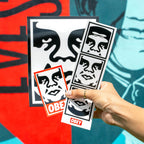 Shepard Fairey ICON Sticker Pack - Wynwood Walls Shop