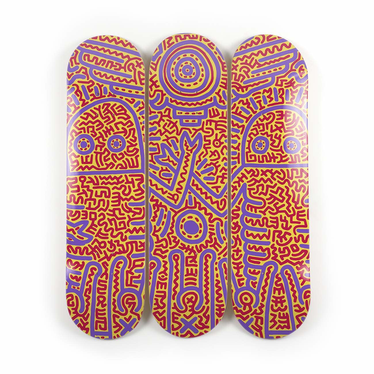 Keith Haring Untitled 1984 Skate Deck