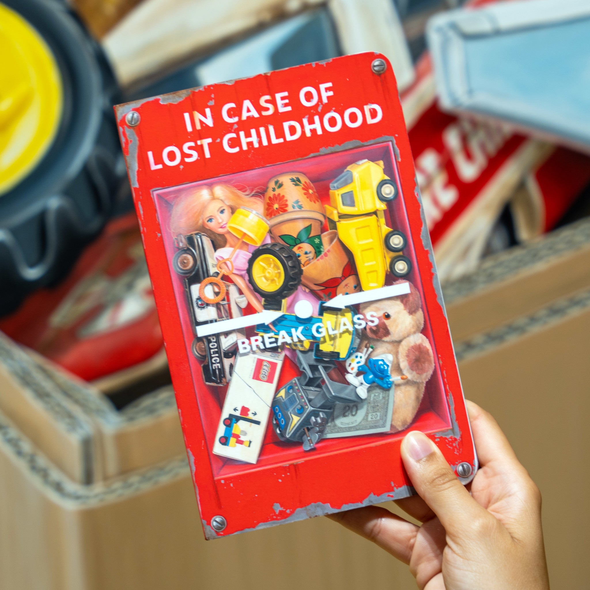 Leon Keer IN CASE OF LOST CHILDHOOD Sketchbook - Wynwood Walls Shop